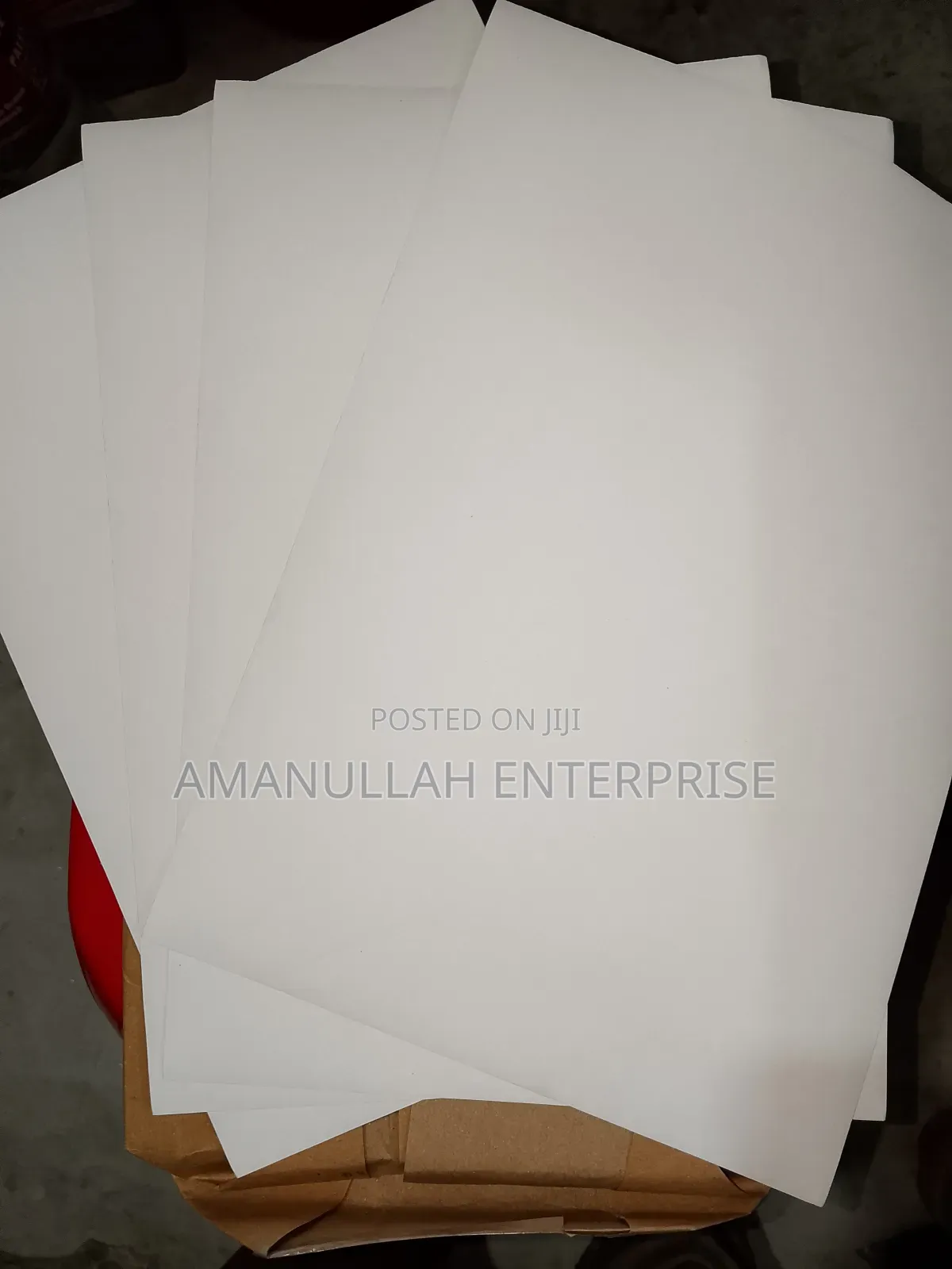 এ৪ গ্লিটার শিট সাদা ১০ পিস