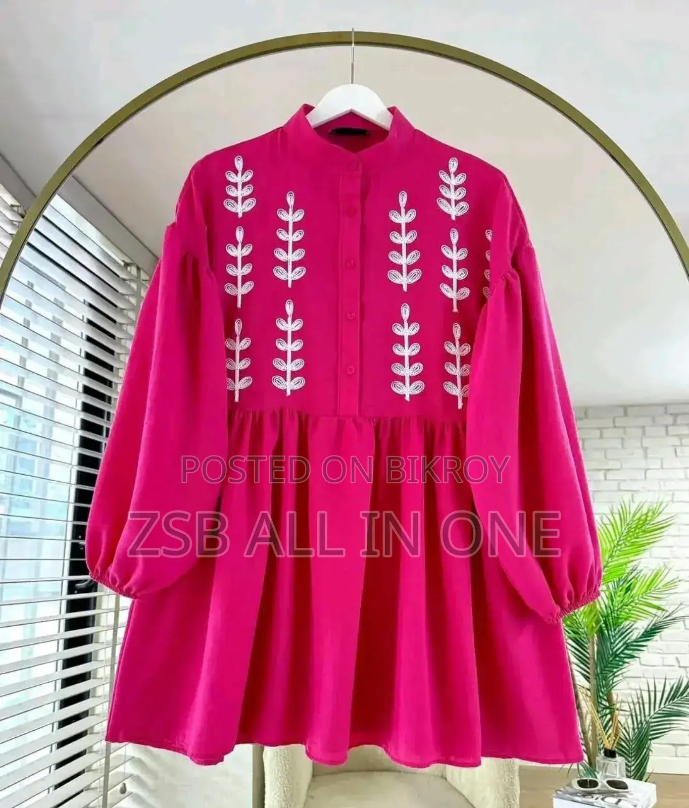 Elegant Embroidery Micro Butter One Piece