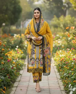 Premium Dubai Soft Silk Three-Piece New Update