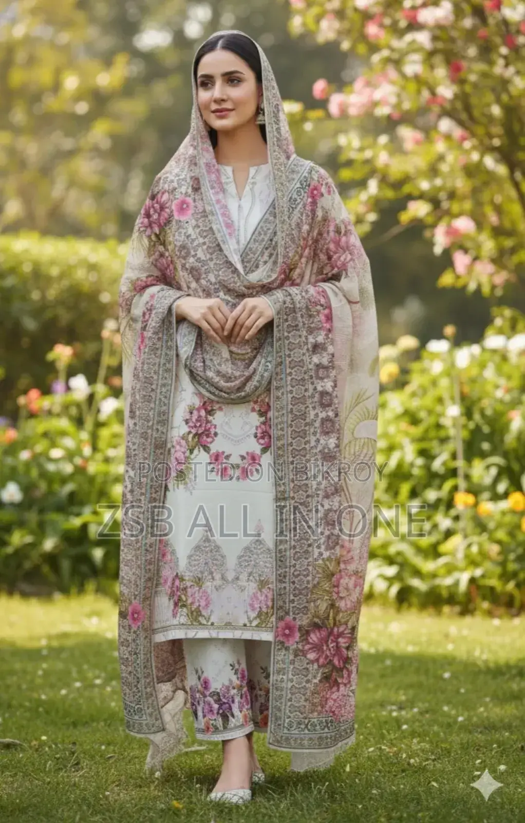 Premium Dubai Soft Silk Three-Piece New Update