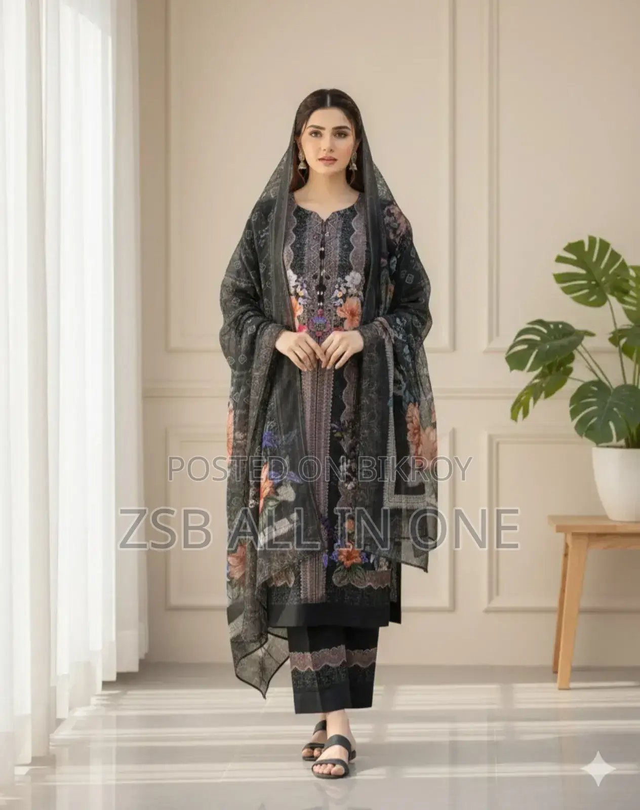 Premium Dubai Soft Silk Three-Piece New Update