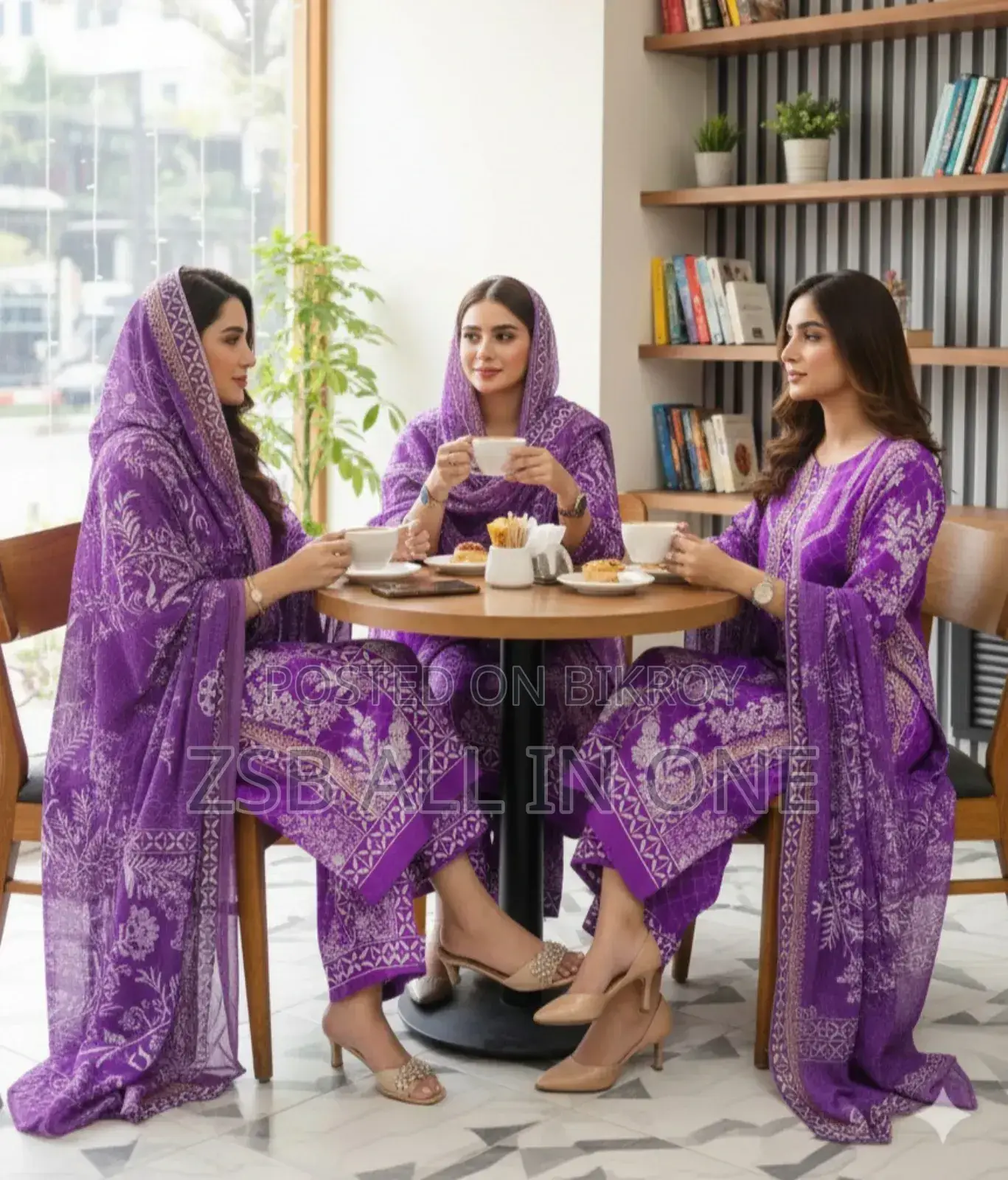 Premium Dubai Soft Silk Three-Piece New Update