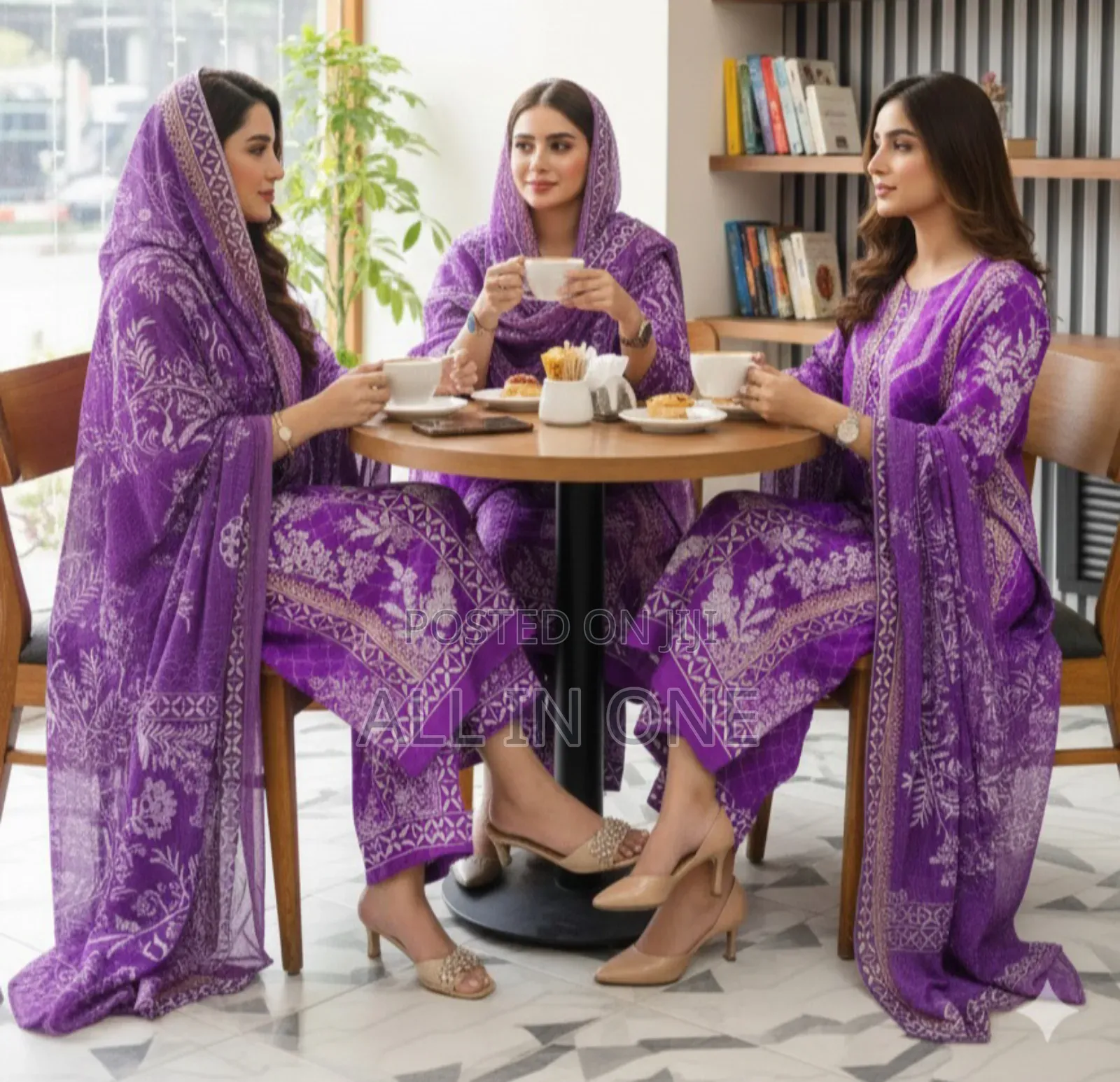 Premium Dubai Soft Silk Three-Piece Updated Collection