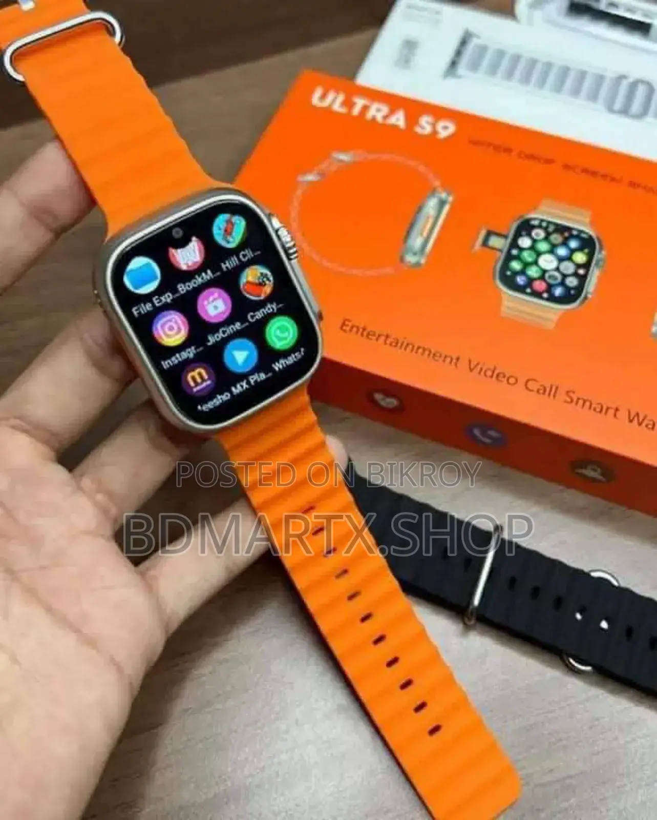 Ultra S9 Android Watch 16/256 Ram/Rom Dual Camera