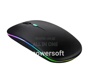 7g Wireless Mouse Rechargeable Bluetooth RGB Led Light