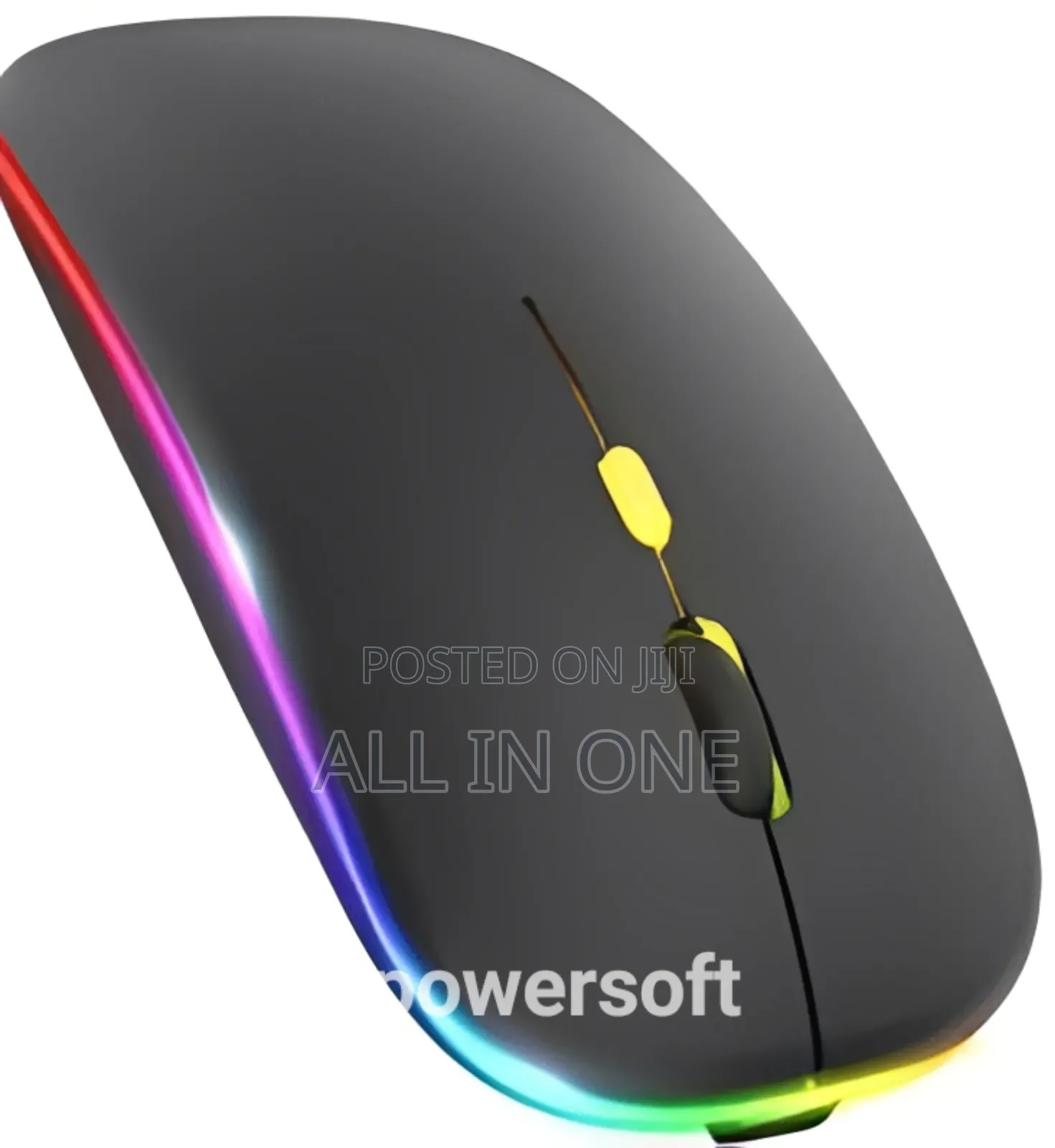 7g Wireless Mouse Rechargeable Bluetooth RGB Led Light