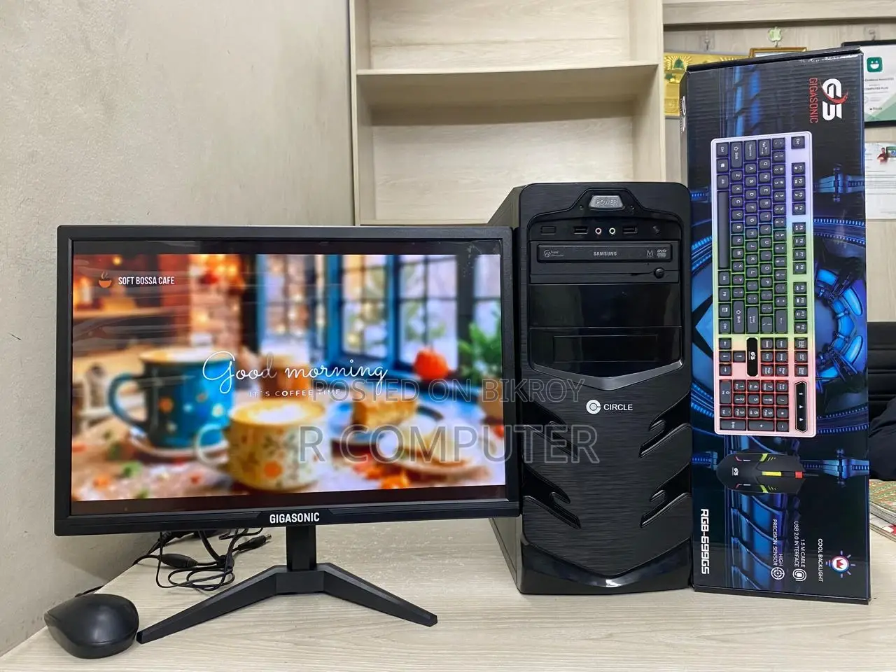 Desktop Computer 4GB Intel Core I3 HDD 500GB