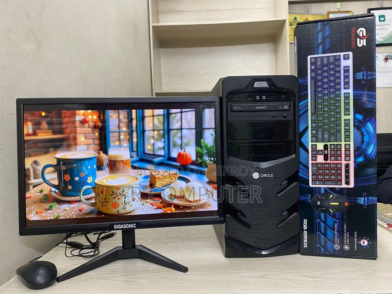 Desktop Computer 4GB Intel Core I3 HDD 500GB