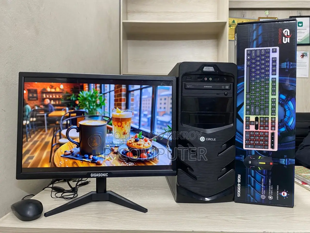 Desktop Computer 4GB Intel Core I3 HDD 500GB