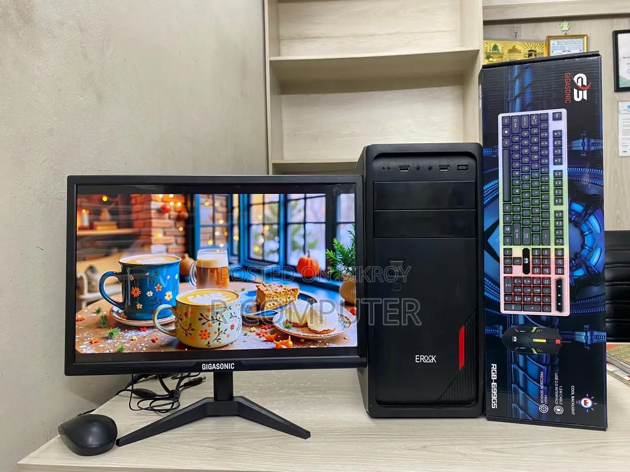 Desktop Computer 4GB Intel Core I7 SSD 128GB