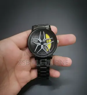 Men's Car Wheel Watch(ভিতরে চাকা ঘুরবে)