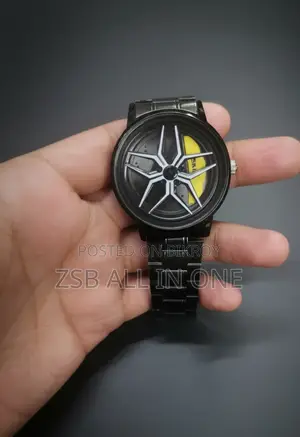 Men's Car Wheel Watch(ভিতরে চাকা ঘুরবে)