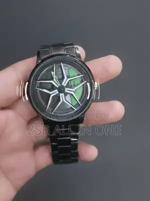 Men's Car Wheel Watch(ভিতরে চাকা ঘুরবে)