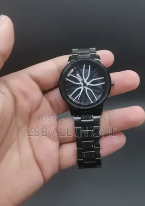 Men's Car Wheel Watch(ভিতরে চাকা ঘুরবে)