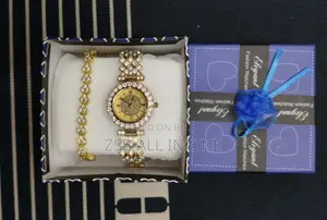 Ladies Watch With Bracelet (Real Picture)