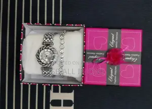 Ladis Watch With Brace Light(রিয়েল পিক)