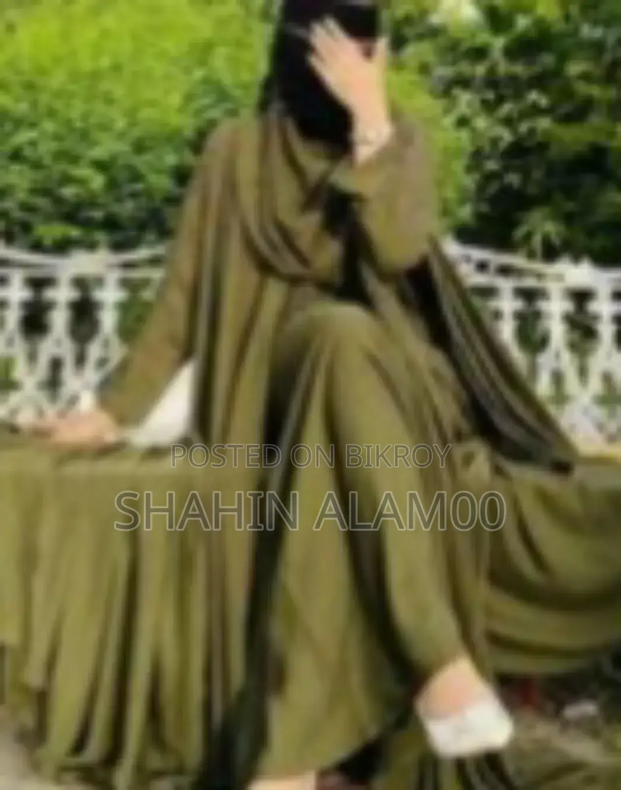 নূরজাহান স্টোন বোরকা সেট