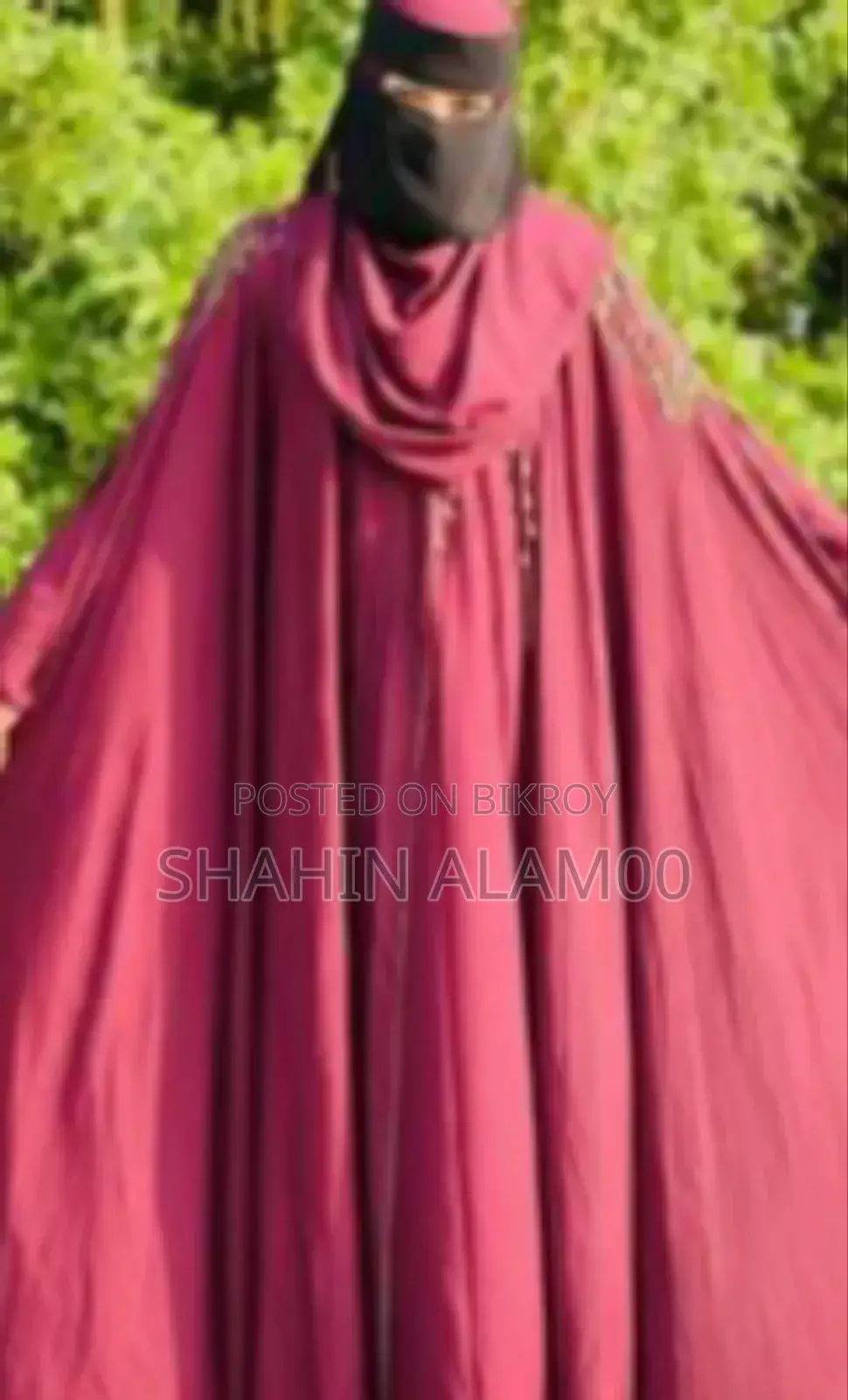 নূরজাহান স্টোন বোরকা সেট