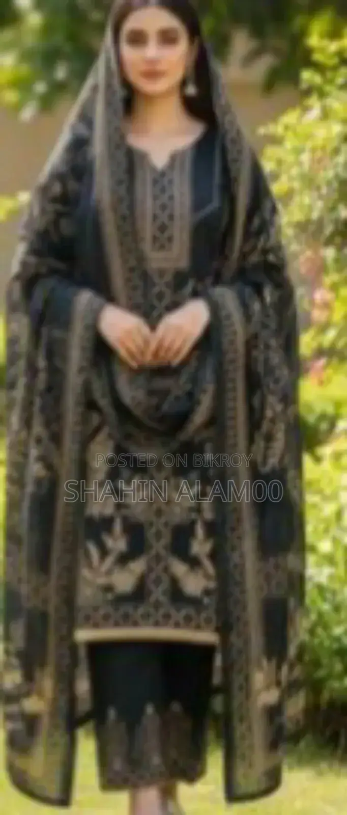 Premium Dubai Soft Silk Three-Piece