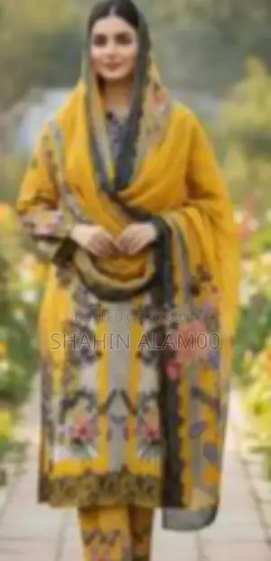 Premium Dubai Soft Silk Three-Piece