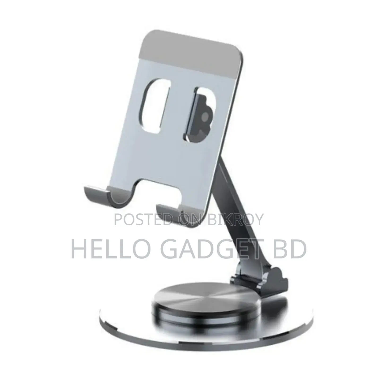 Desktop Mobile Holder – Premium Metal Stand (Adjustable Foldable)