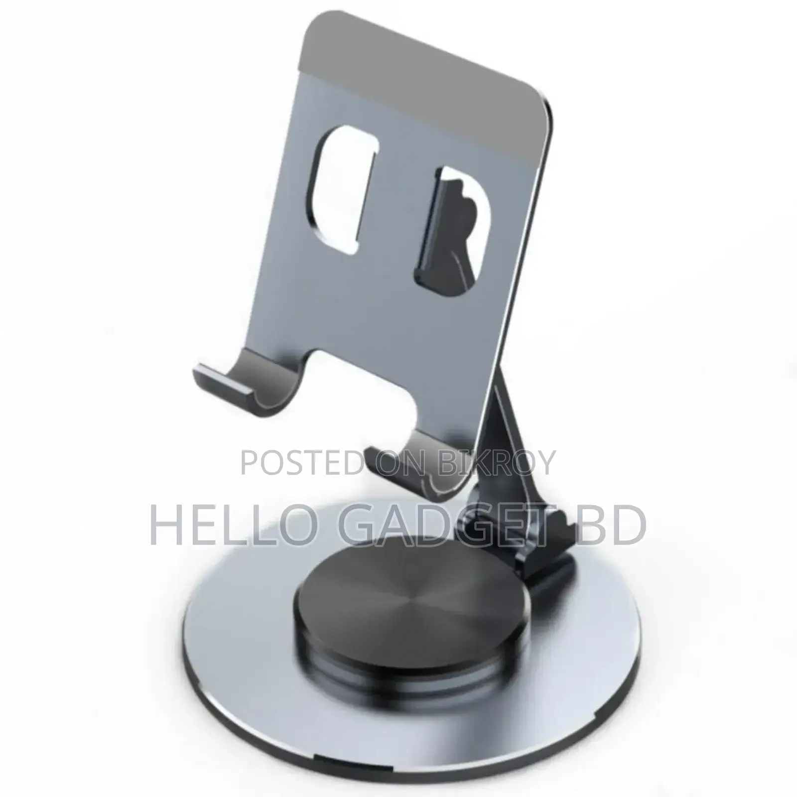 Desktop Mobile Holder – Premium Metal Stand (Adjustable Foldable)