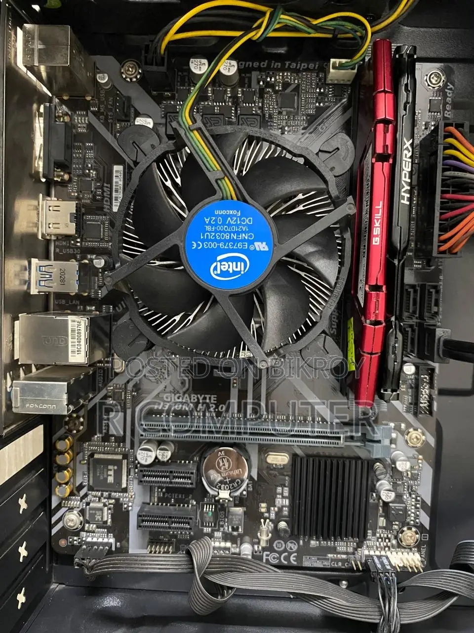 Desktop PC Intel Core i3 9th Gen RAM 8GB DDR-4 SSD 128GB Graphic 4GB