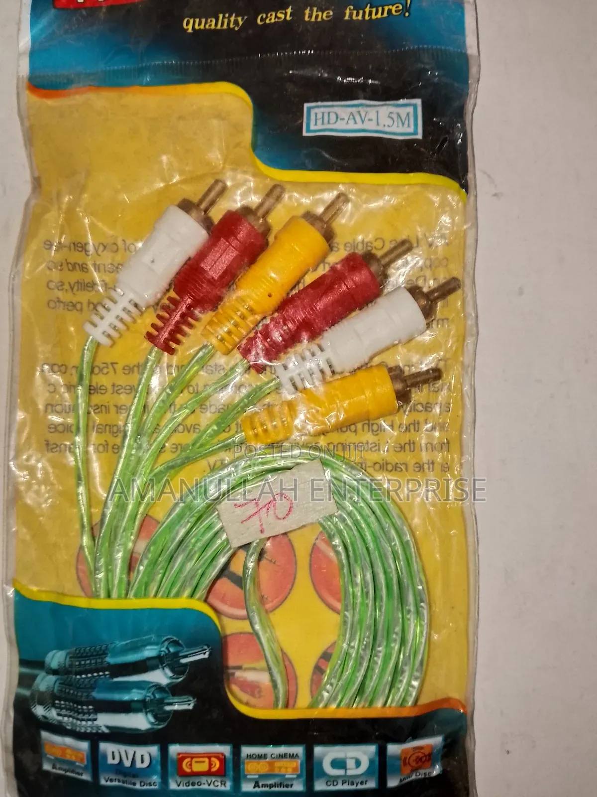 Av Cable 3 by 3