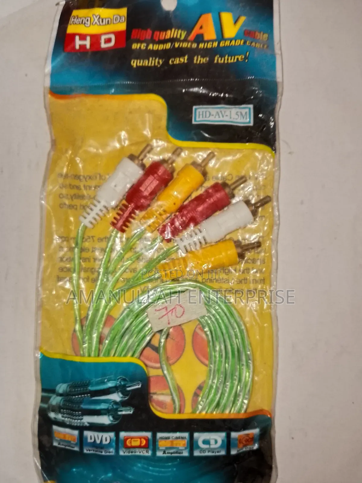 Av Cable 3 by 3