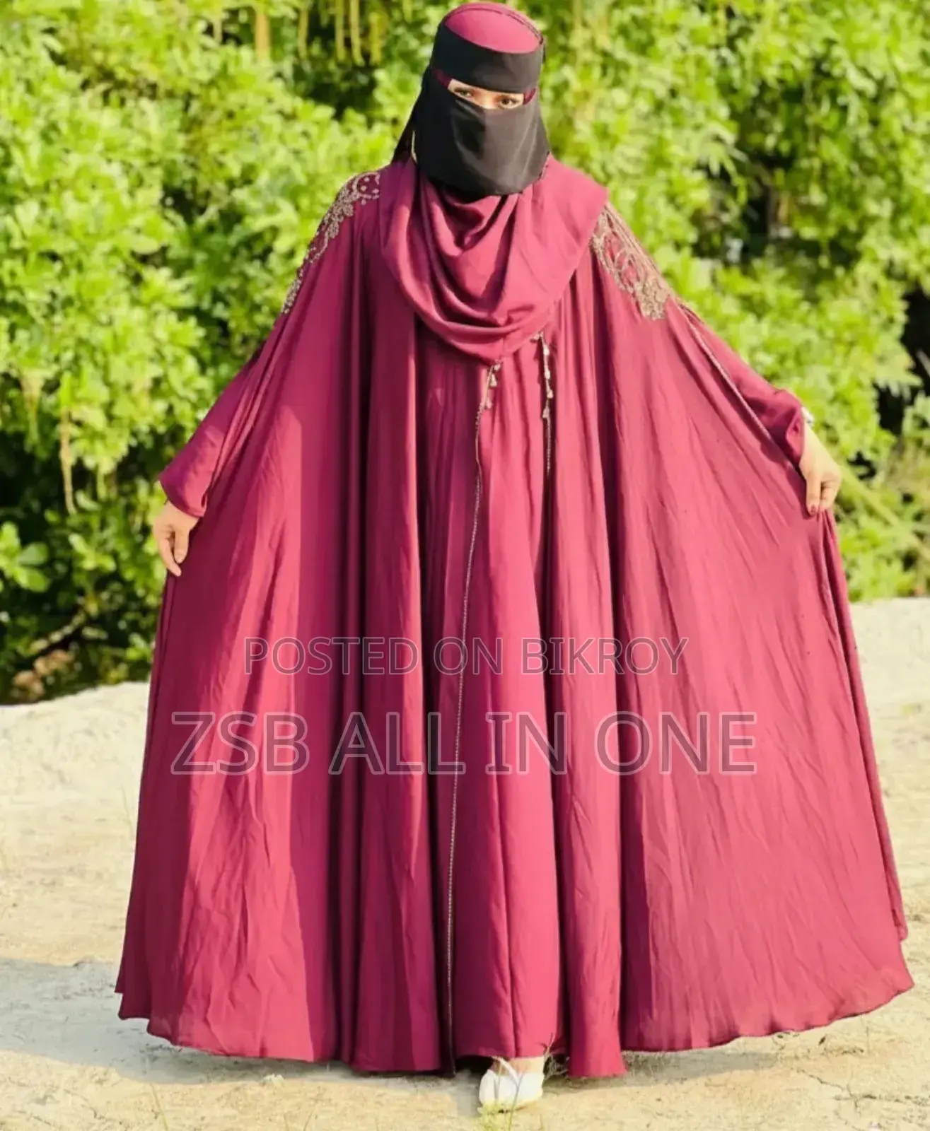 Nurjahan Stone Borkha Set 