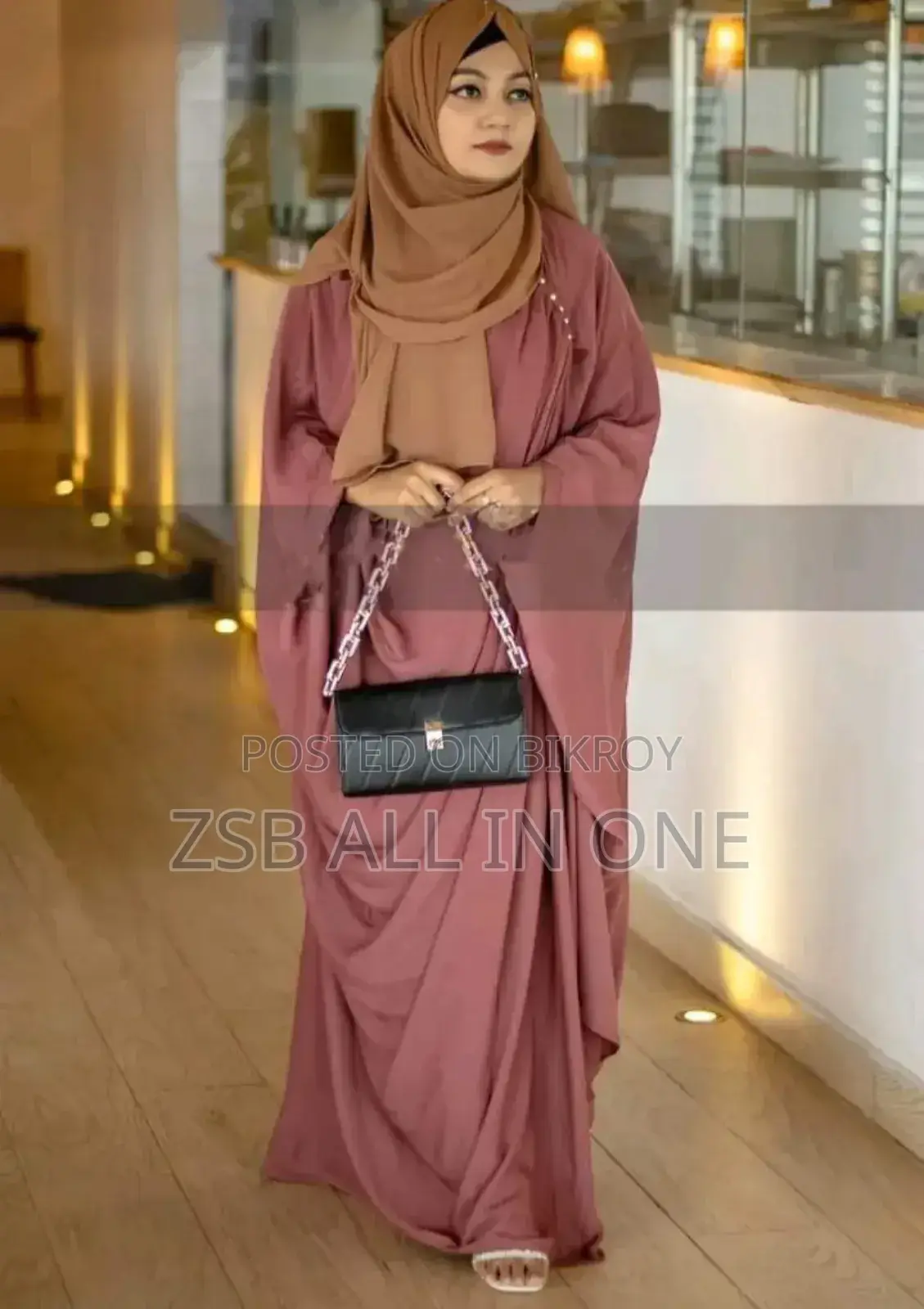 Saree Abaya with Matching Hijab New Update