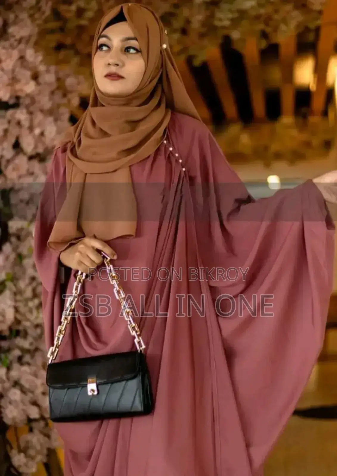 Saree Abaya with Matching Hijab New Update