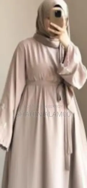 Flora Embroidery Borkha