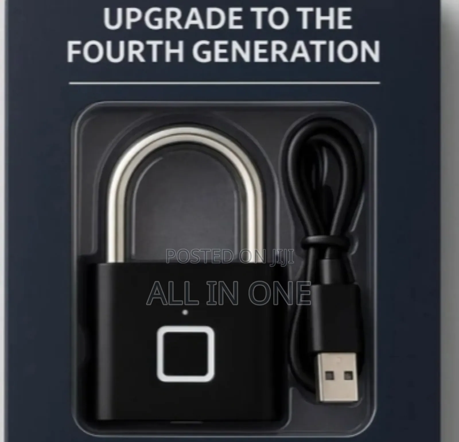 Portable Smart Fingerprint, Biometric Padlock