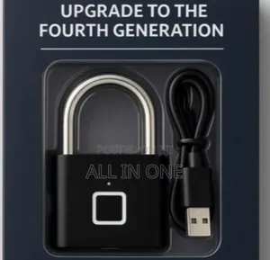 Portable Smart Fingerprint, Biometric Padlock