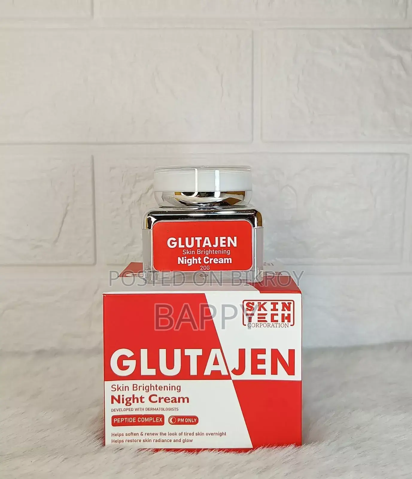 Glutajen Skin Brightening Night Cream
