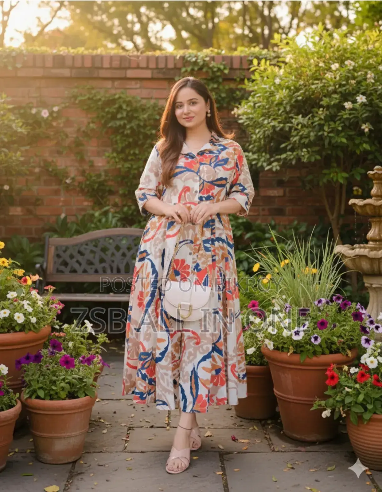 এক্সক্লুসিভ লিনেন এমব্রয়ডারি ২-পিস