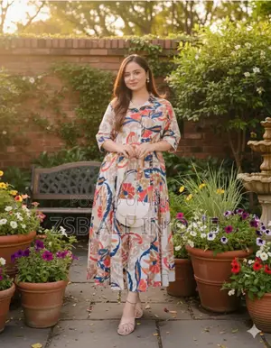 এক্সক্লুসিভ লিনেন এমব্রয়ডারি ২-পিস