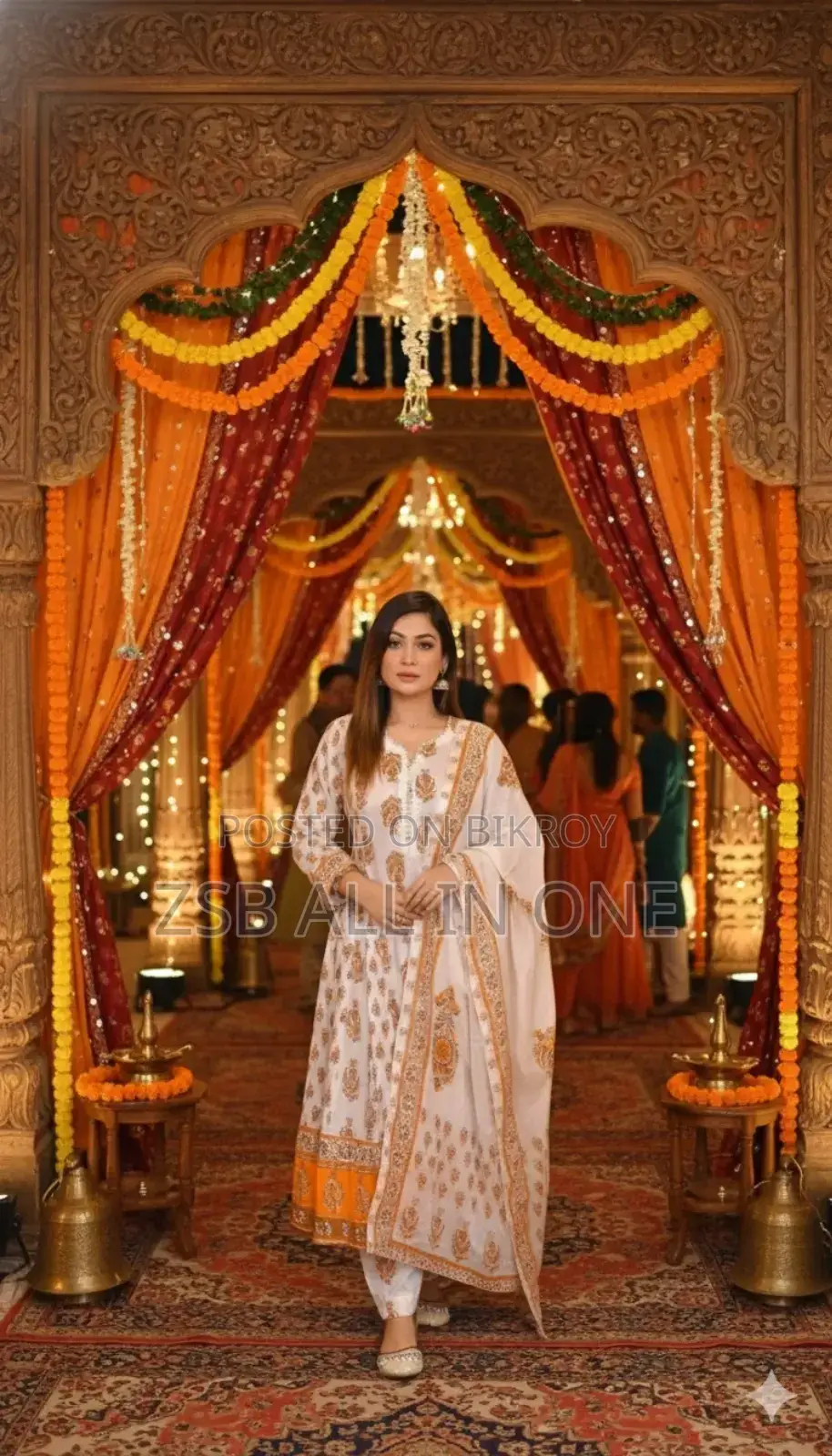 Gown (Three Piece)