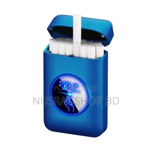 Cigarette Case Box With Rechargeable Electronic Lighter
Code : 12760