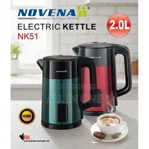 Novena Nk51 Stainless Steel Electric Kettle - 2 Liter