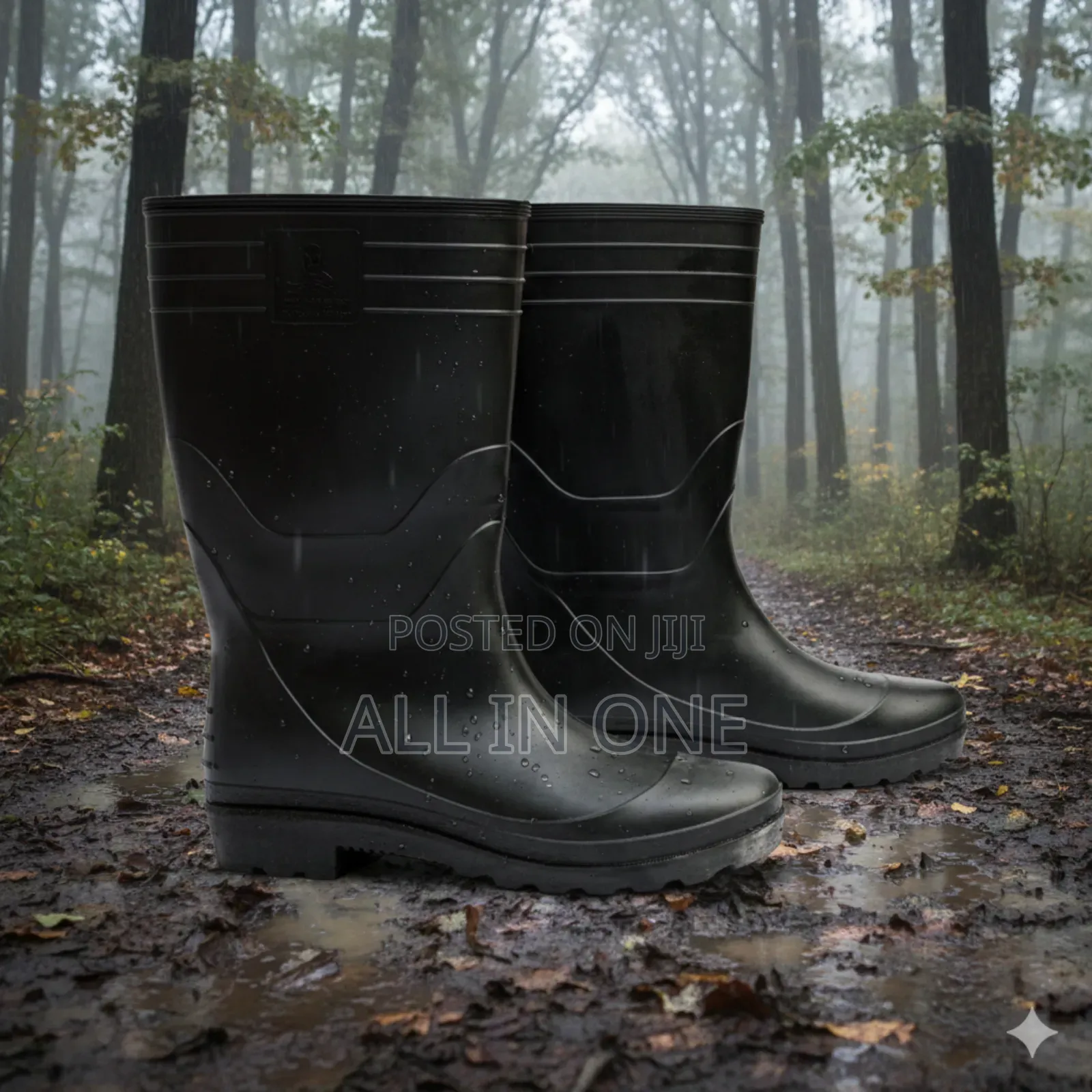 Safety Gumboot Waterproof Rain Boots