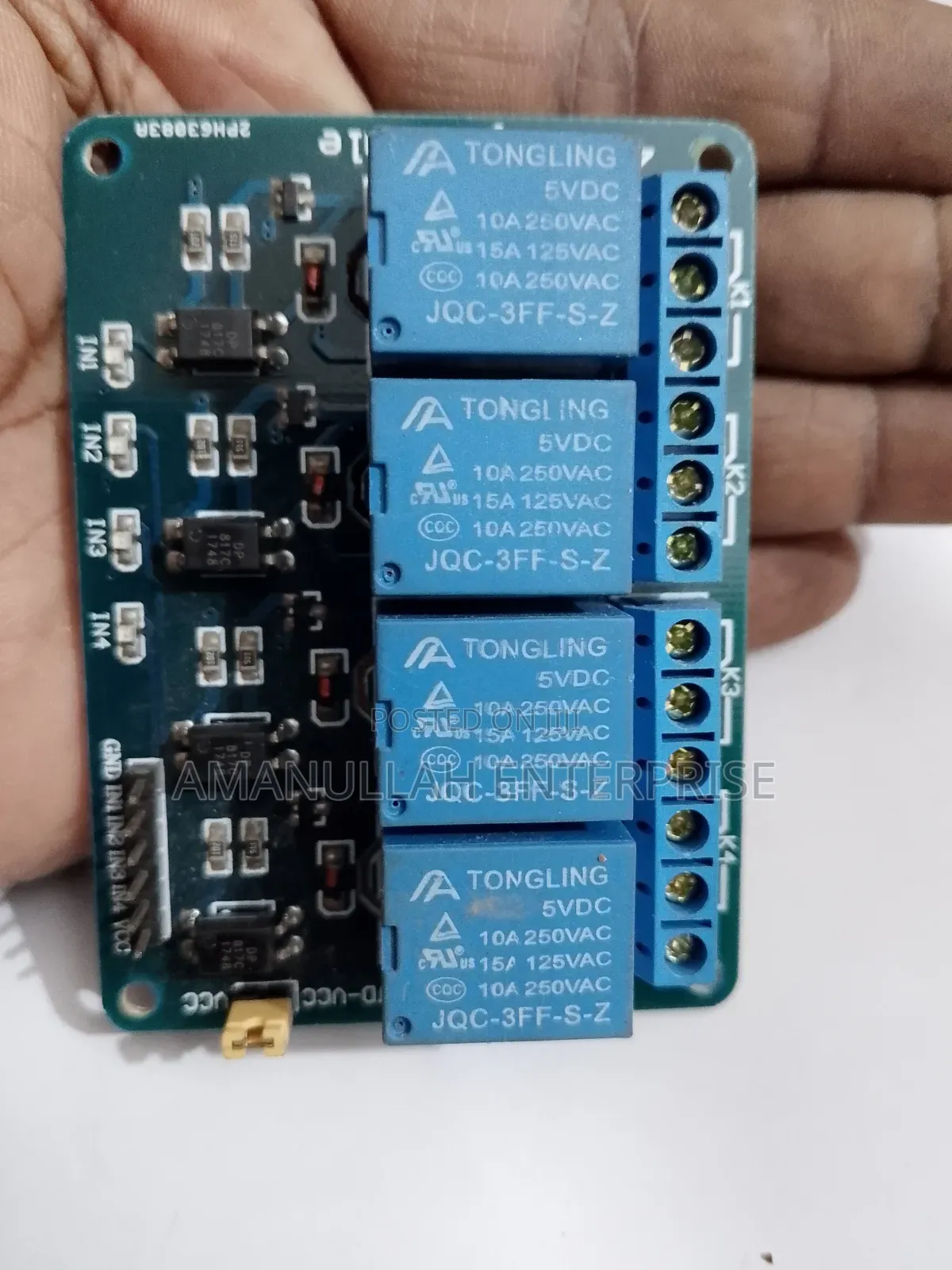 4 Way Relay Module