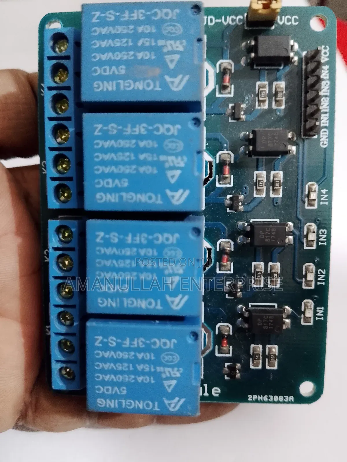 4 Way Relay Module