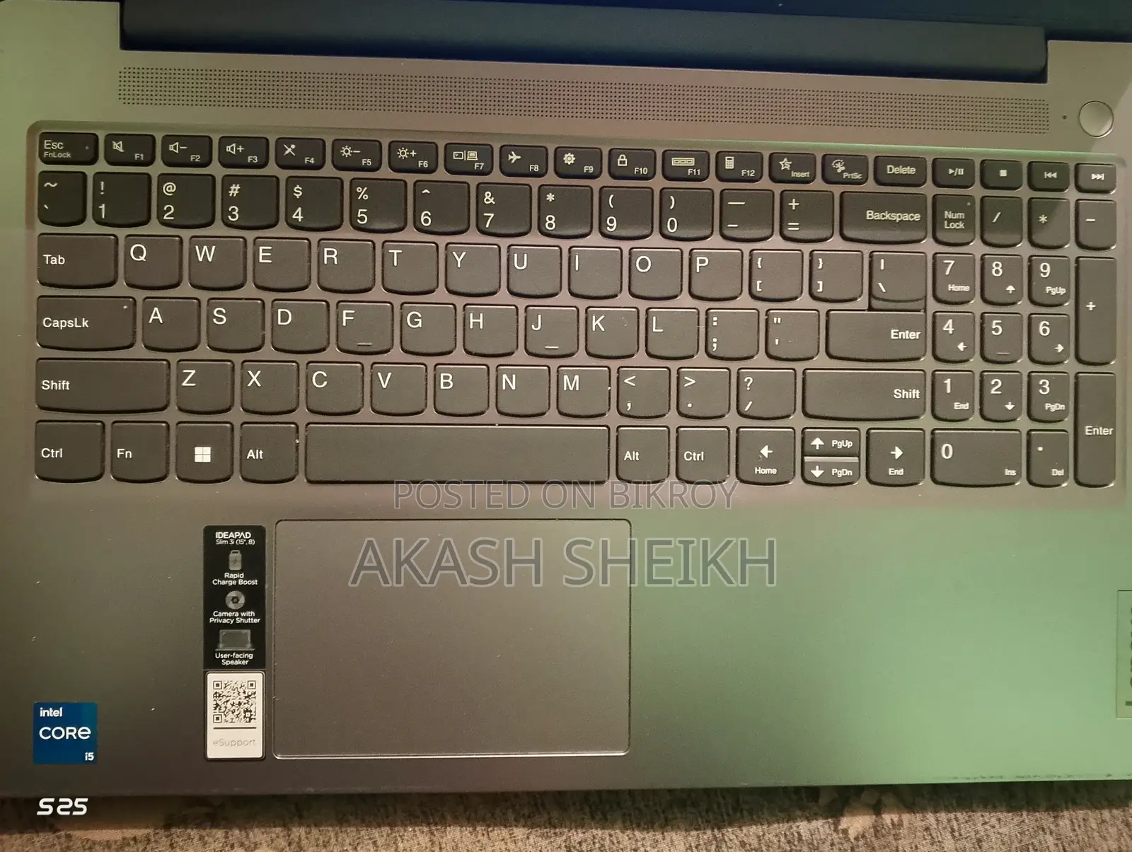 Laptop Lenovo Ideapad 3 16GB Intel Core I5 SSD 512GB