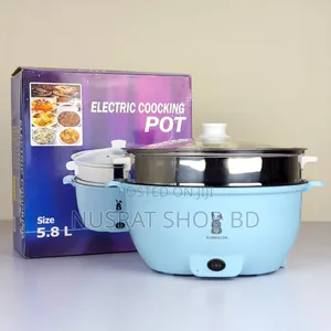 Electric Multi-Functional Cooking Pot 5.8 L
Code : 12733