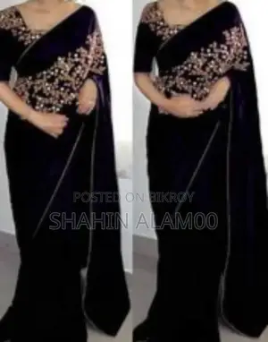 Premium Indian Georgette Embroidery Saree