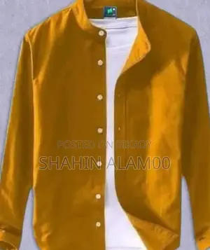 Premium Stylish Ban Colour Shirt