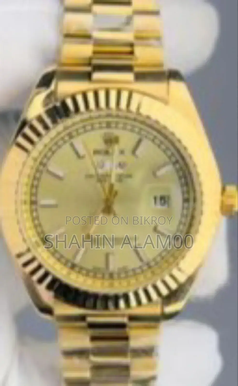 Rolex স্টাইলিশ লাক্সারি মেনস ওয়াচ (With Box)