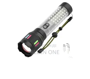 Geepas GFL-2039 Rechargeable Led Zoom Torch Light.